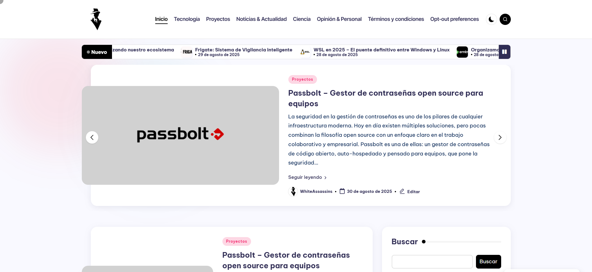 Vista previa Blog